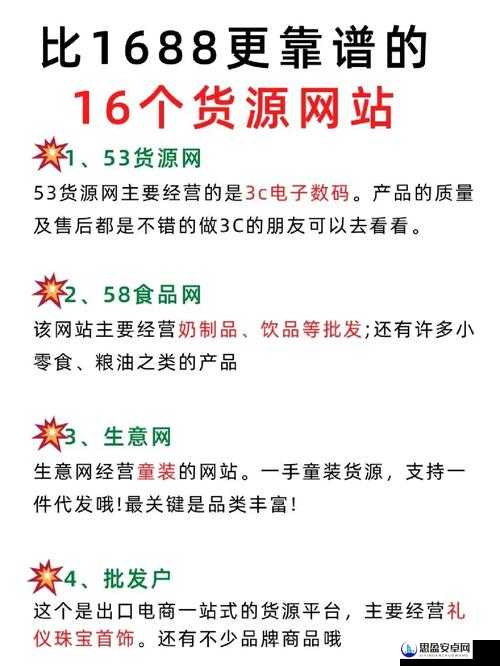 1688.COM 成品网站入口：带你走进丰富商品的世界